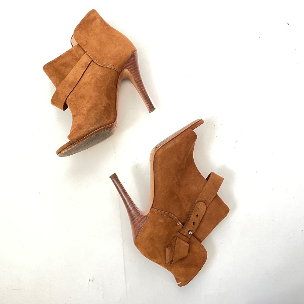 SOLD Maison Martin Margiela Suede Bootie Stilettos IT 37